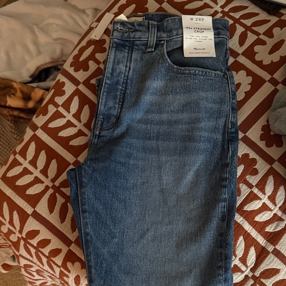 Madewell 90s Straight Crop